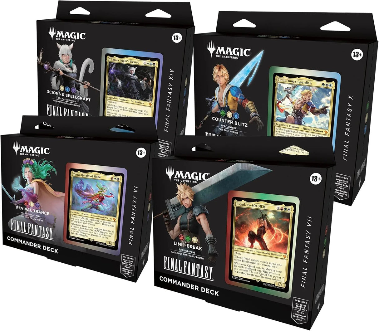 FINAL FANTASY Commander Deck - FINAL FANTASY VII Limit Break - Commander: FINAL FANTASY (FIC)
